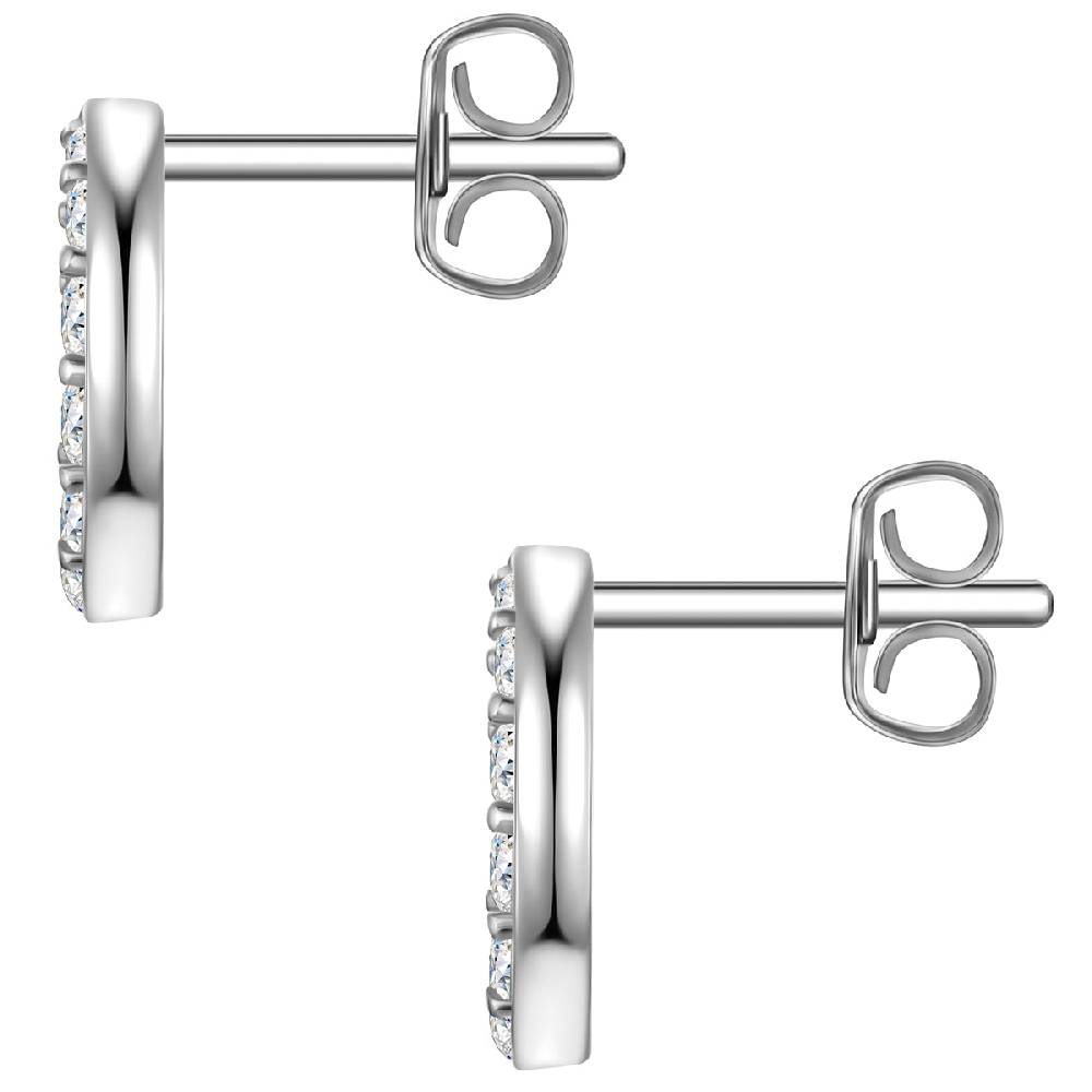 Rafaela Donata Ohrstecker Sterling Silber Zirkonia Weiß