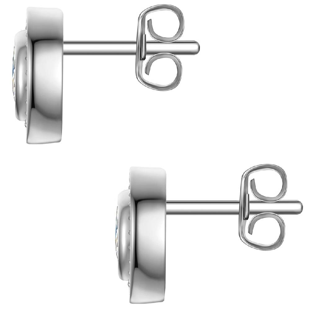 Rafaela Donata Ohrstecker Sterling Silber Zirkonia Weiß