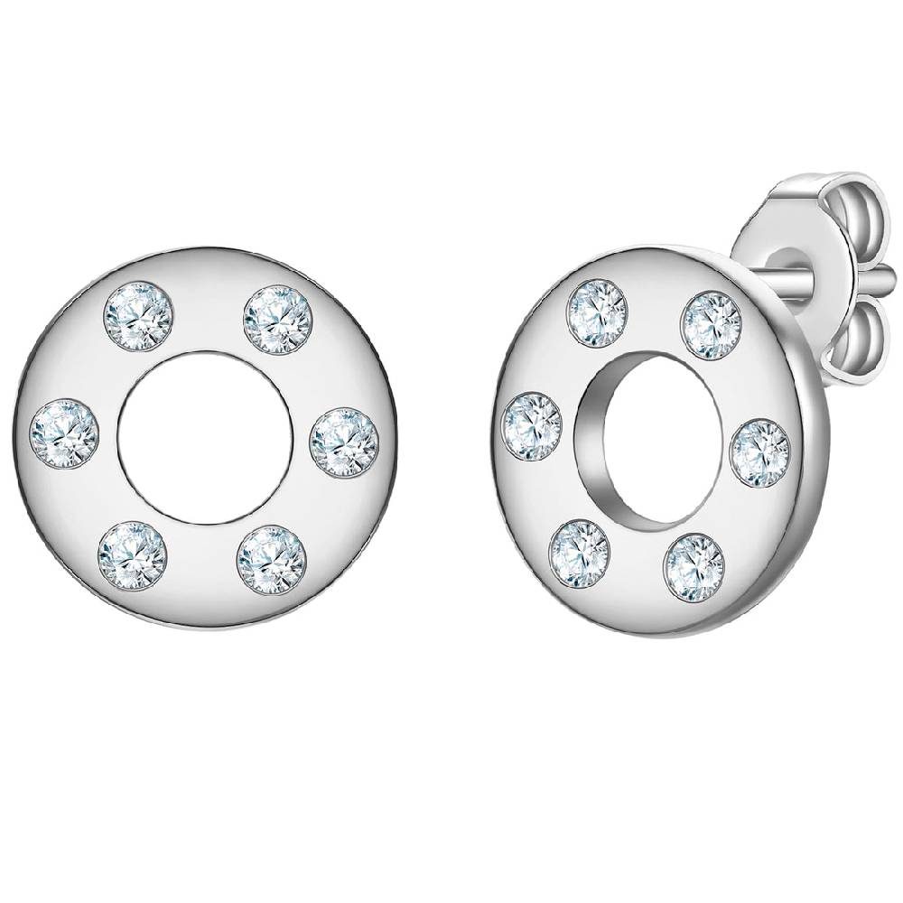 Rafaela Donata Ohrstecker Sterling Silber Zirkonia weiß