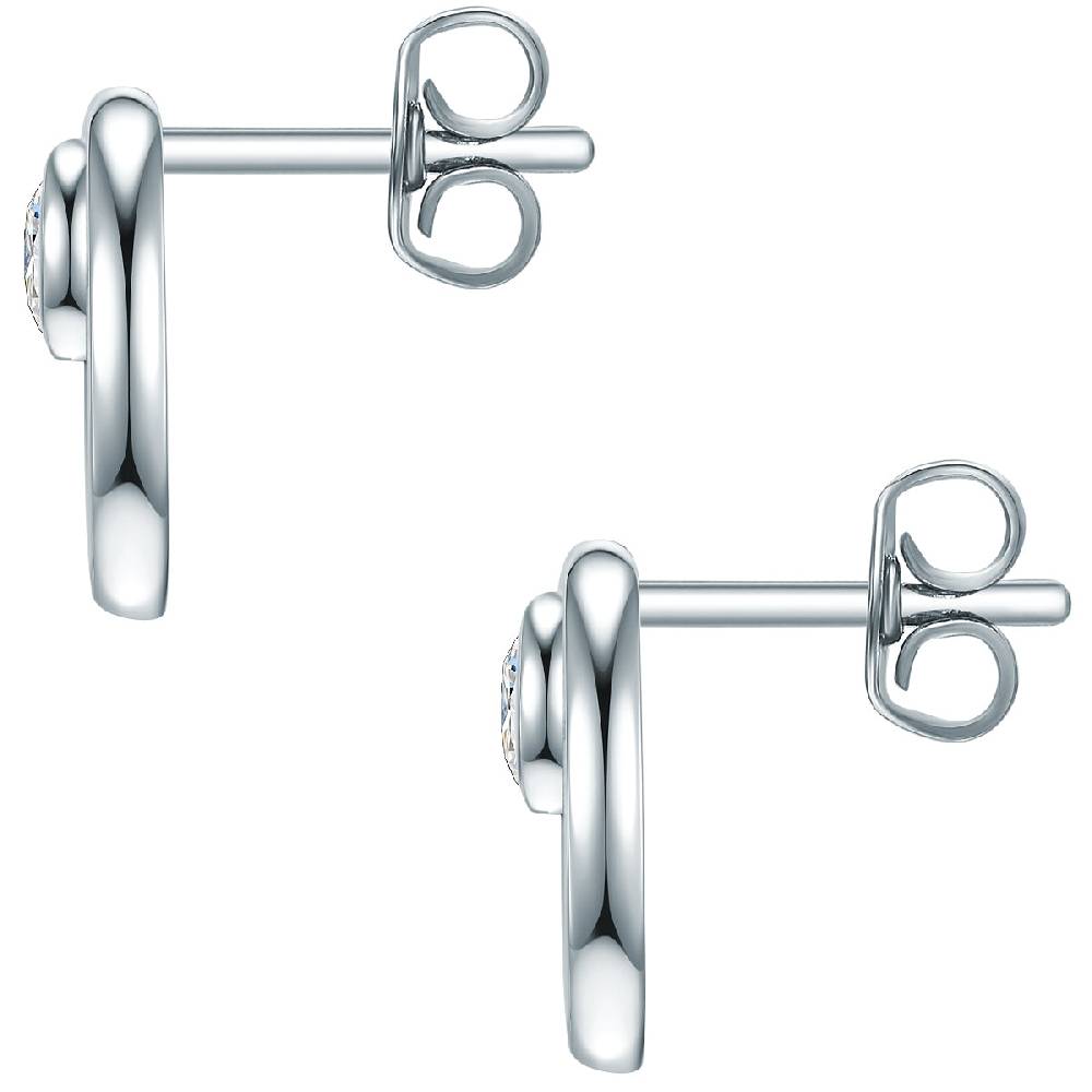 Rafaela Donata Ohrstecker Sterling Silber Zirkonia Weiß