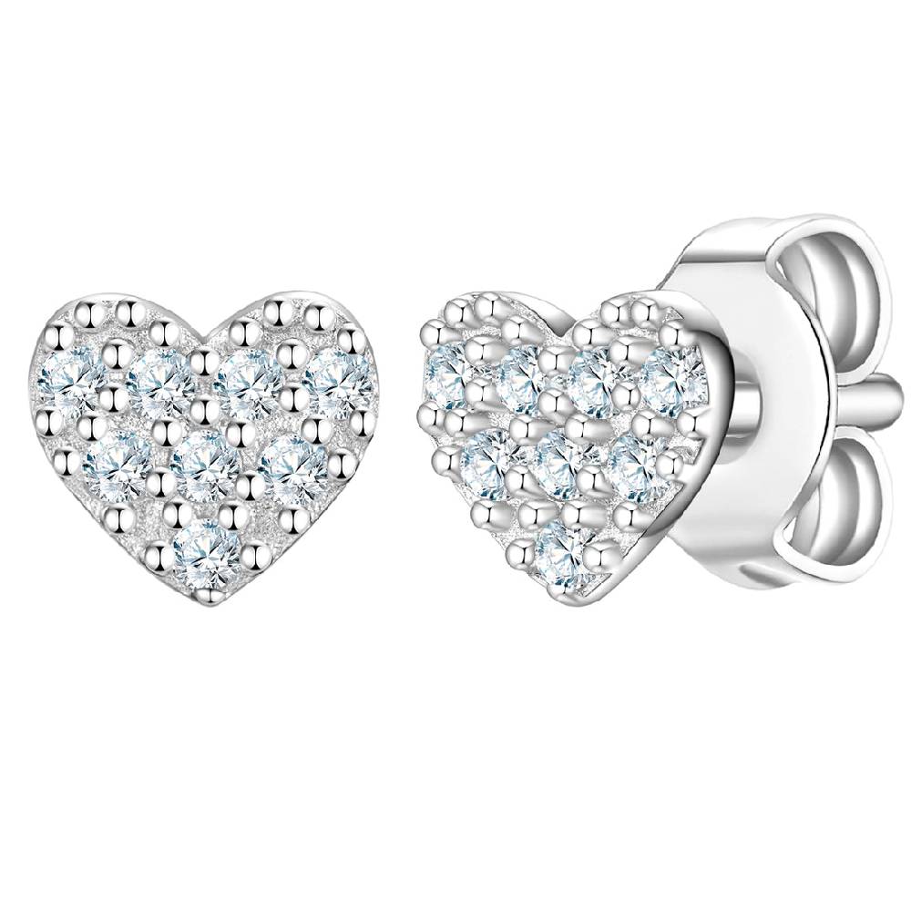 Rafaela Donata Ohrstecker Sterling Silber Zirkonia weiß