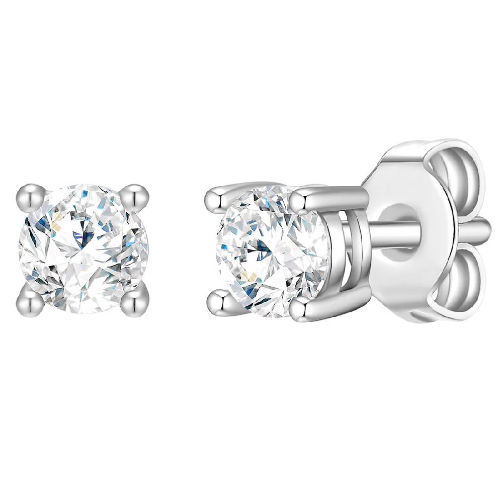 Rafaela Donata Ohrstecker Sterling Silber Zirkonia weiß