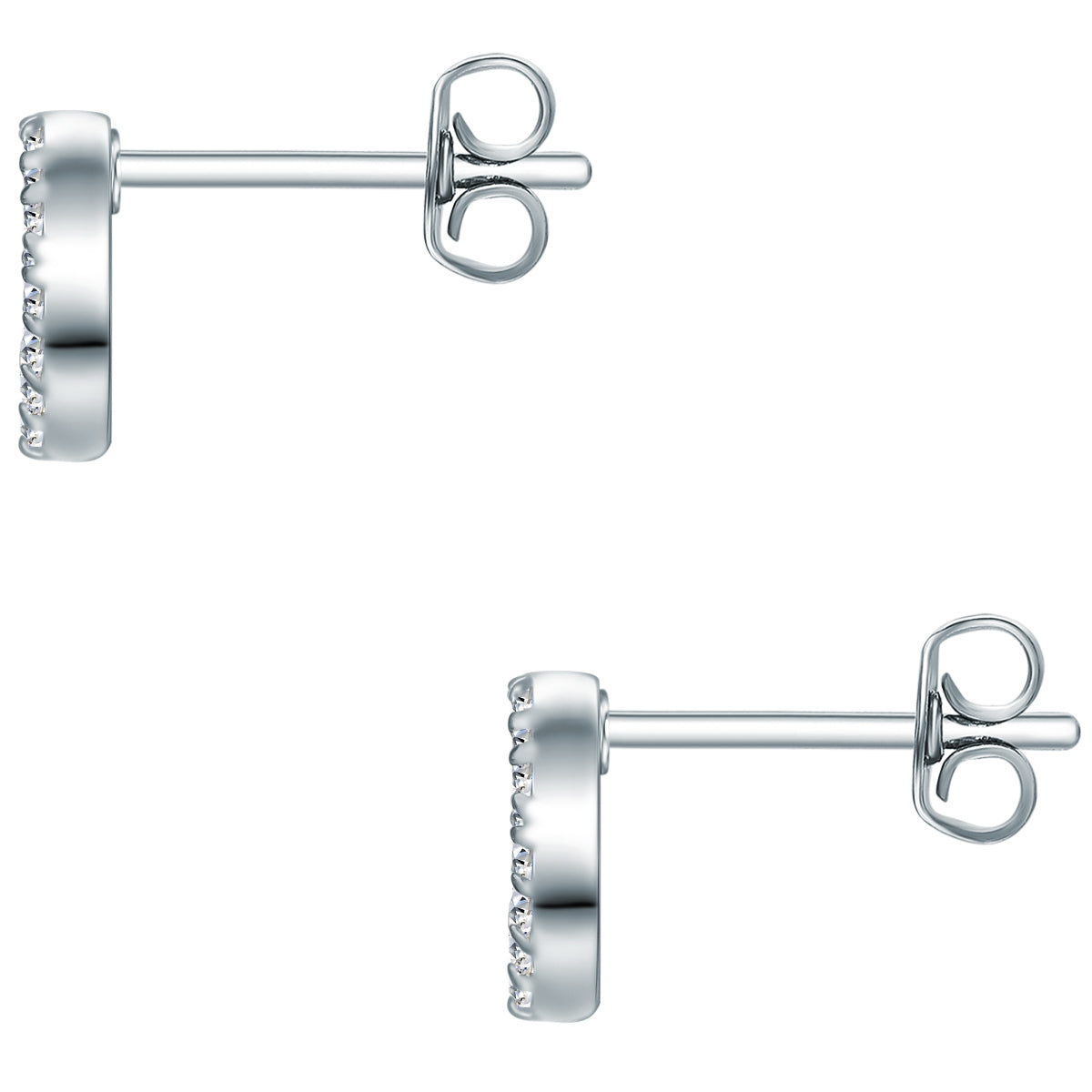 Rafaela Donata Ohrstecker Sterling Silber Zirkonia Weiß