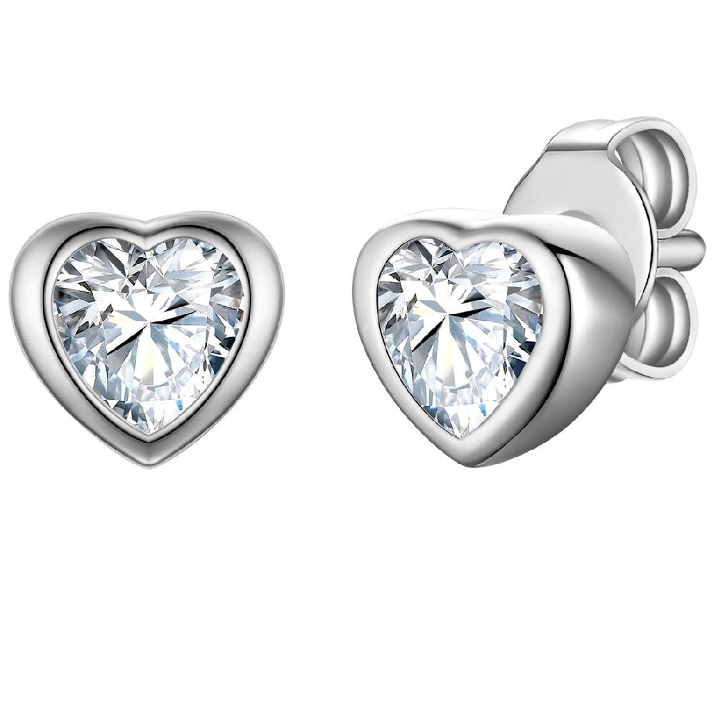 Rafaela Donata Ohrstecker Sterling Silber Zirkonia weiß