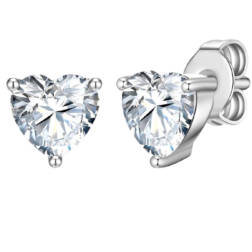 Rafaela Donata Ohrstecker Sterling Silber Zirkonia weiß