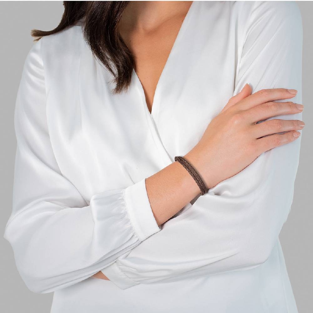 Rafaela Donata Armband Dunkelbraun