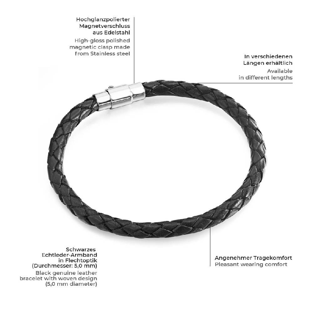 Rafaela Donata Armband Schwarz