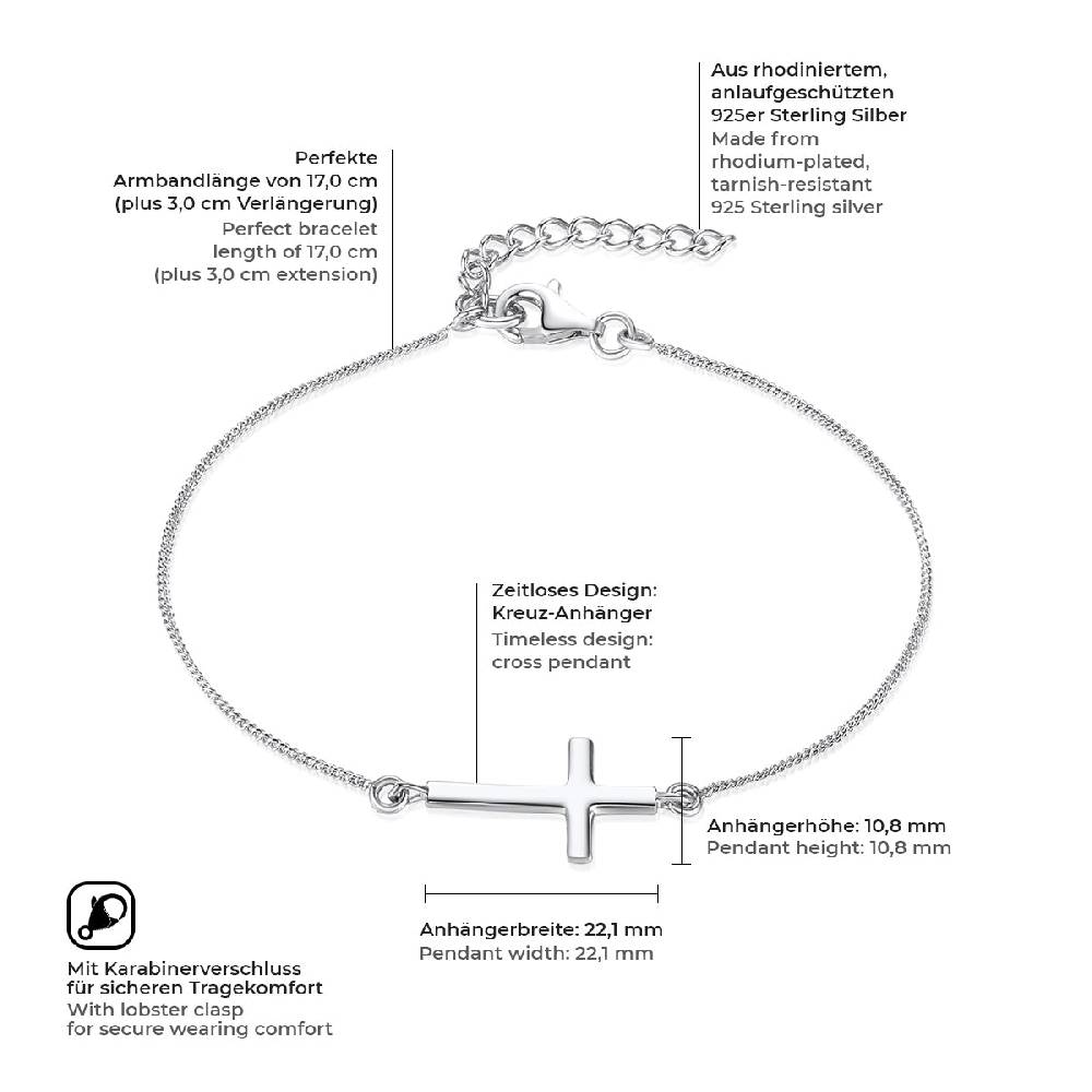 Rafaela Donata Armband Sterling Silber