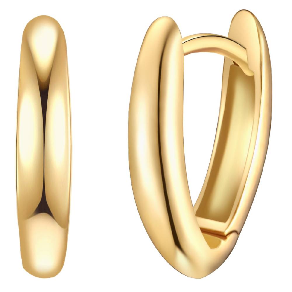 Rafaela Donata Creolen Sterling Silber gelbgold