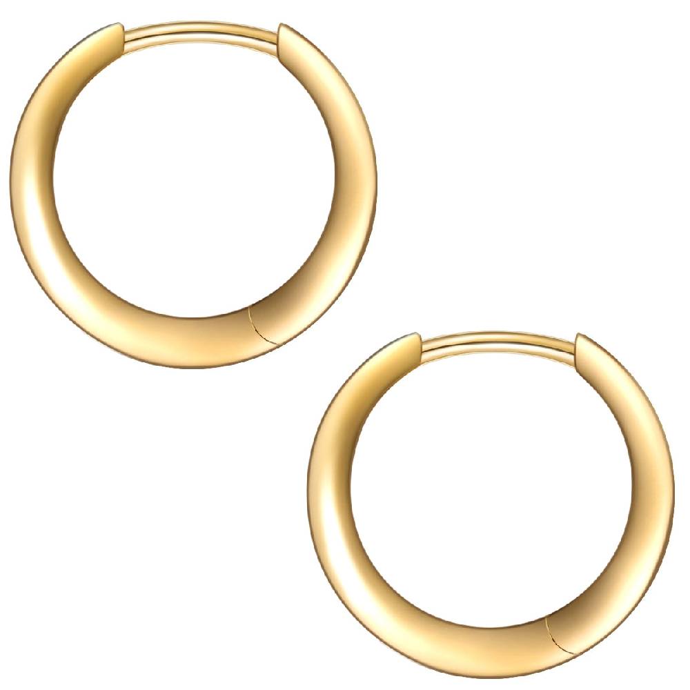 Rafaela Donata Creolen Sterling Silber Gelbgold