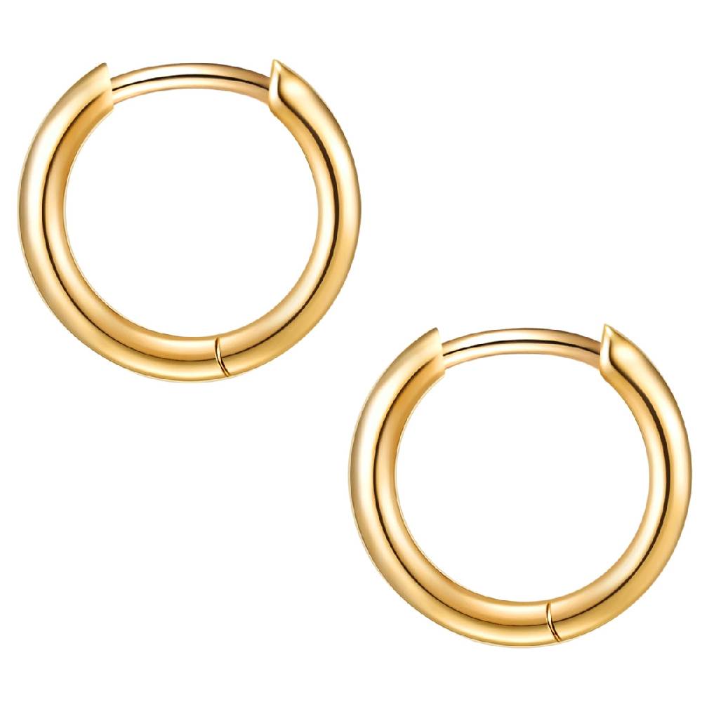 Rafaela Donata Creolen Sterling Silber Gelbgold