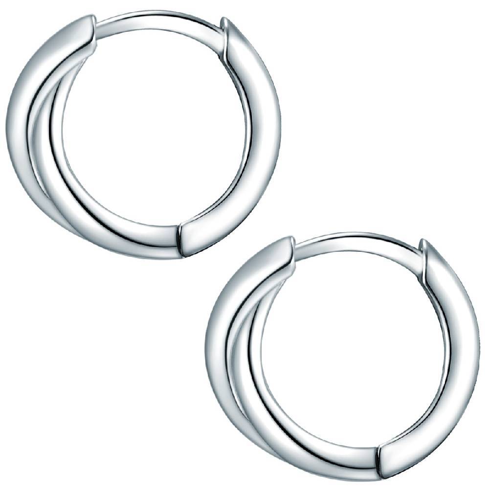 Rafaela Donata Klappcreolen Sterling Silber