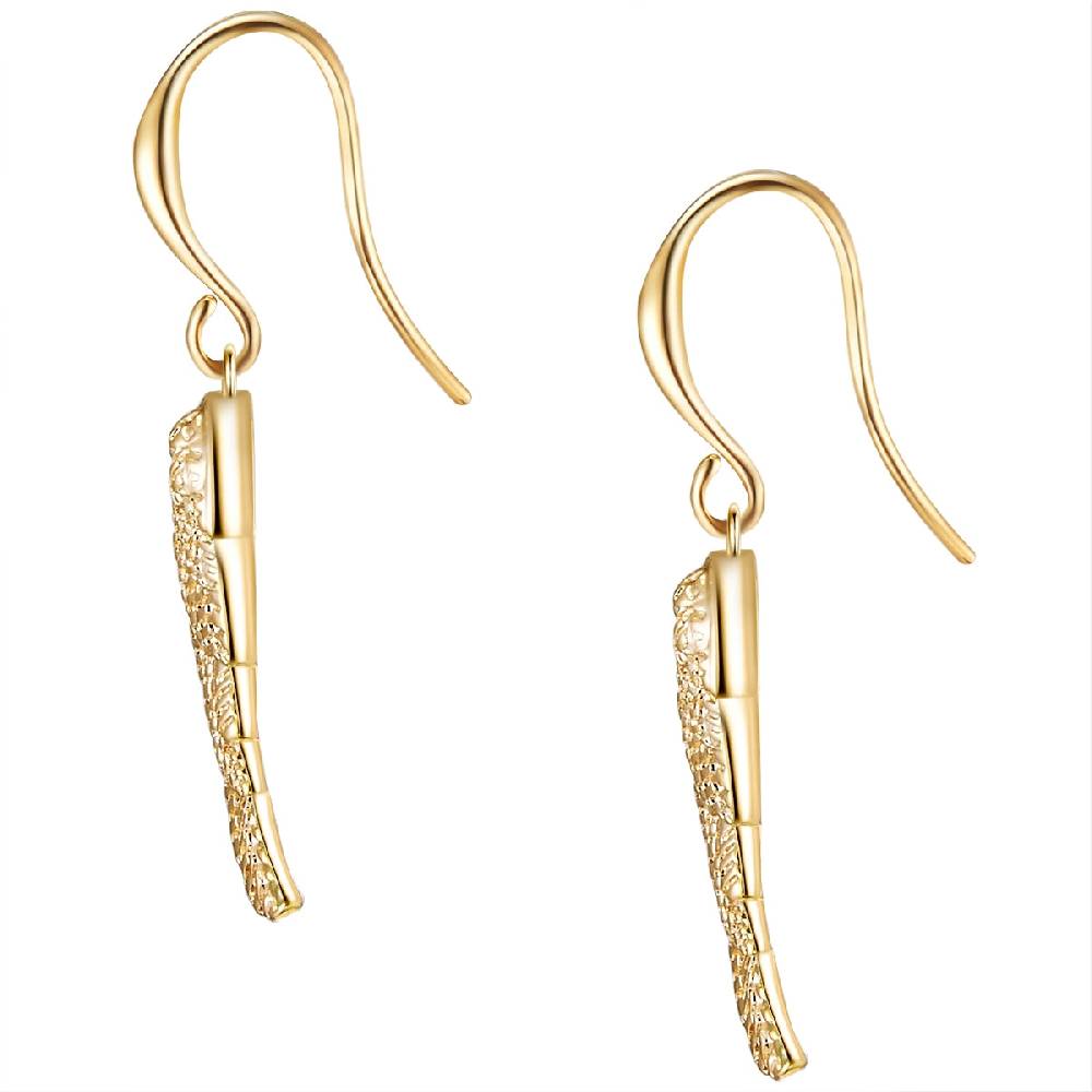 Rafaela Donata Set (Kette+Ohrhänger) Gelbgold