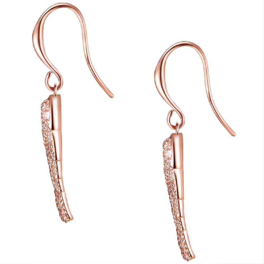 Rafaela Donata Set (Kette+Ohrhänger) Roségold