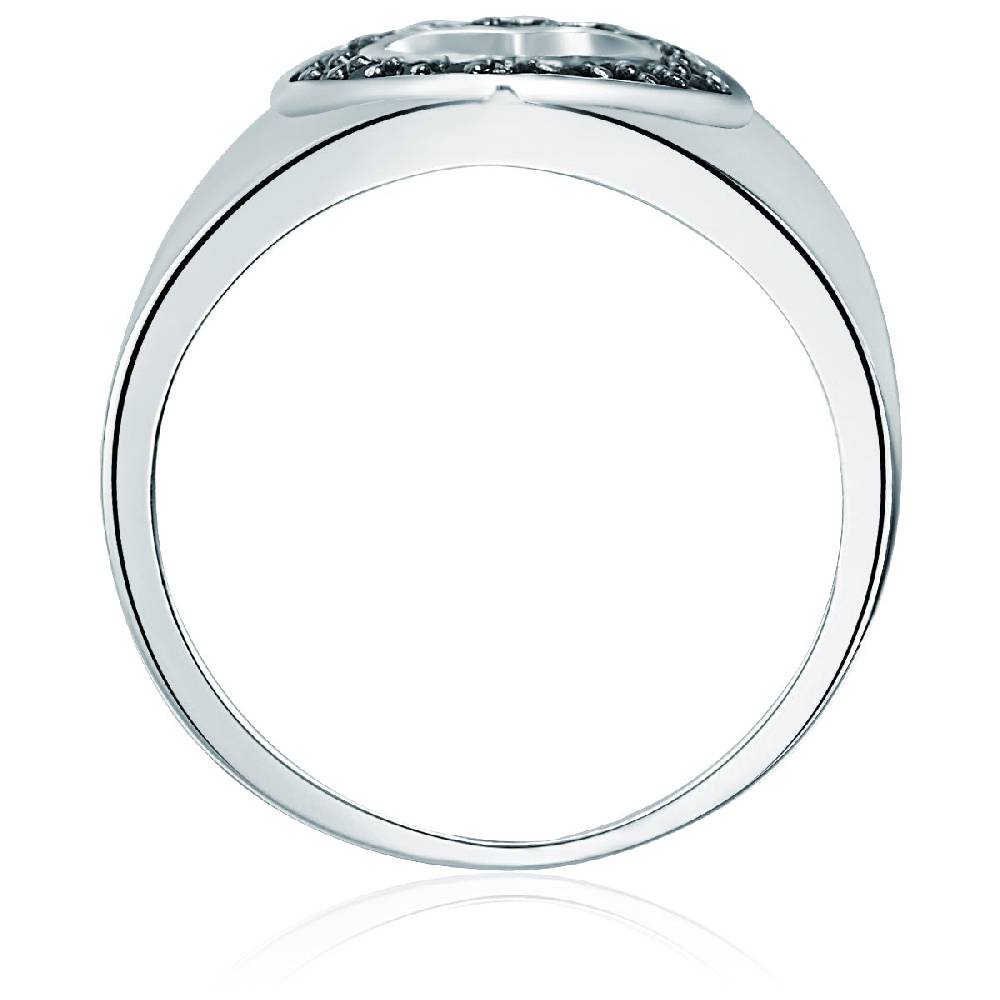 Rafaela Donata Ring Sterling Silber Zirkonia Schwarz