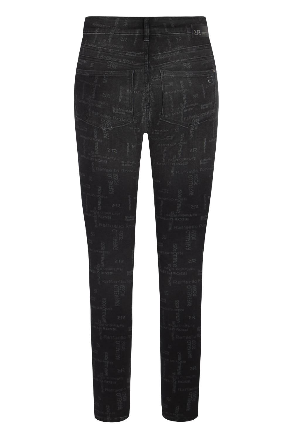 Raffaello Rossi 5-Pocket Skinny Lang Mid Waist Gemustert: AMAL L