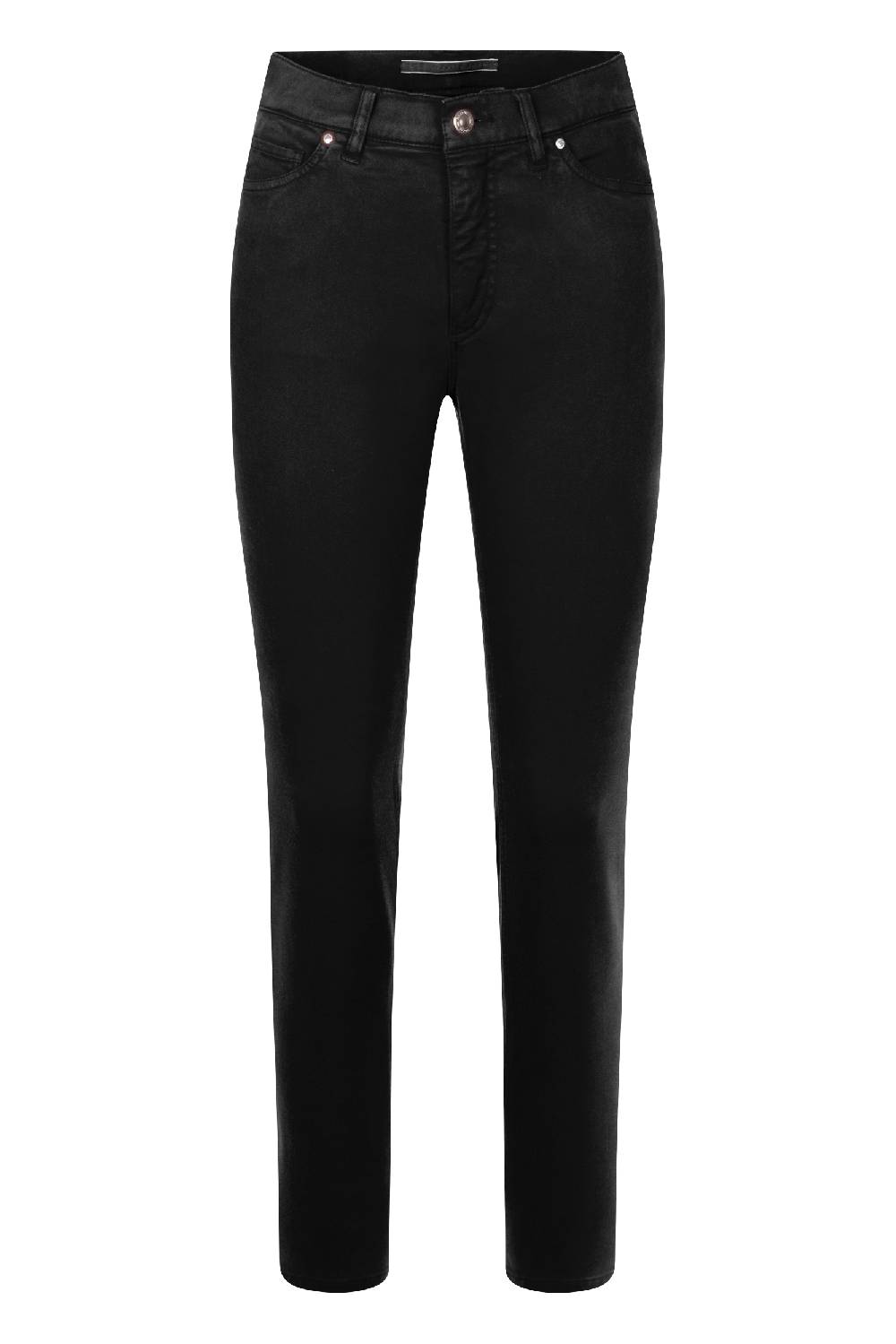 Raffaello Rossi 5-Pocket Slim Lang Mid Waist Schwarz: SUZY