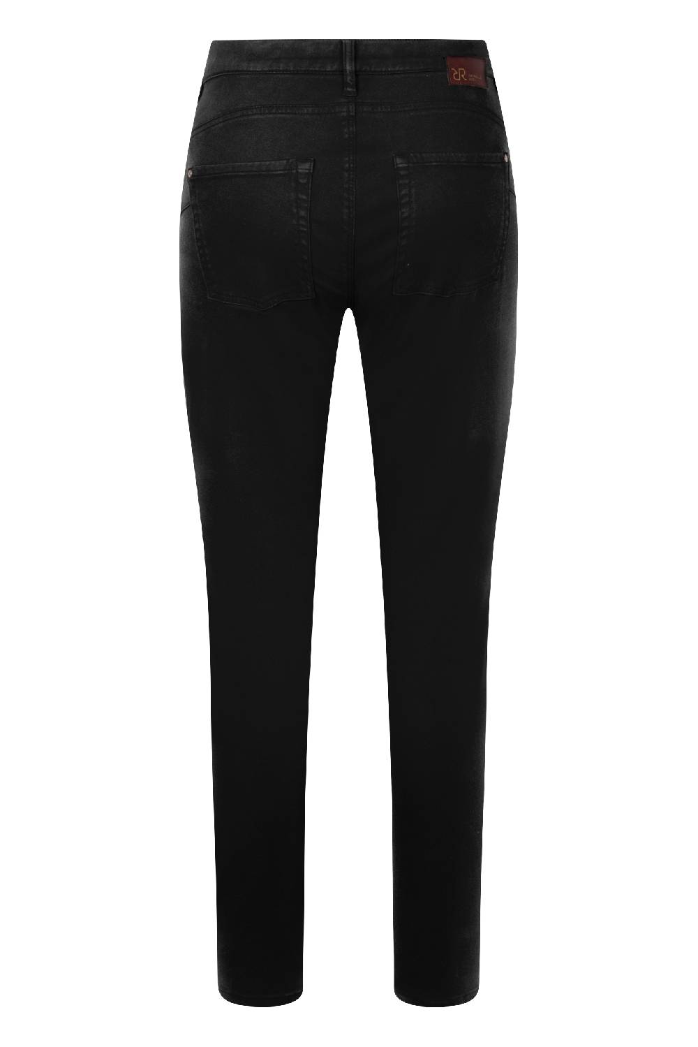 Raffaello Rossi 5-Pocket Slim Lang Mid Waist Schwarz: SUZY