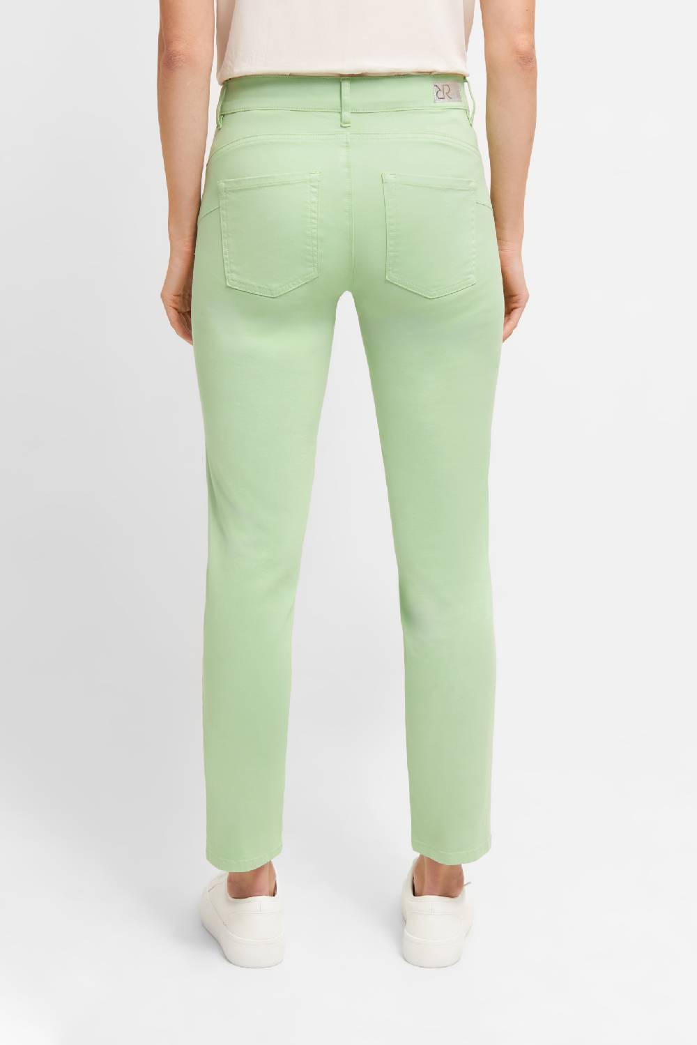 Raffaello Rossi 5-Pocket Slim Verkürzt -7/8 Low Waist Grün: SUZY