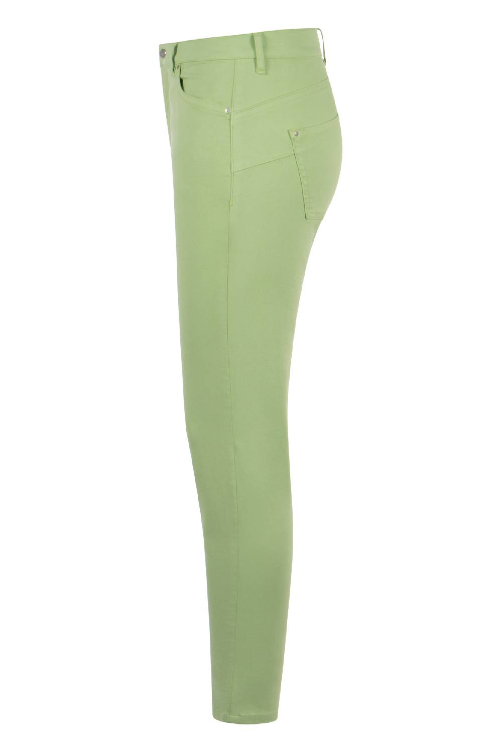 Raffaello Rossi 5-Pocket Slim Verkürzt -7/8 Low Waist Grün: SUZY