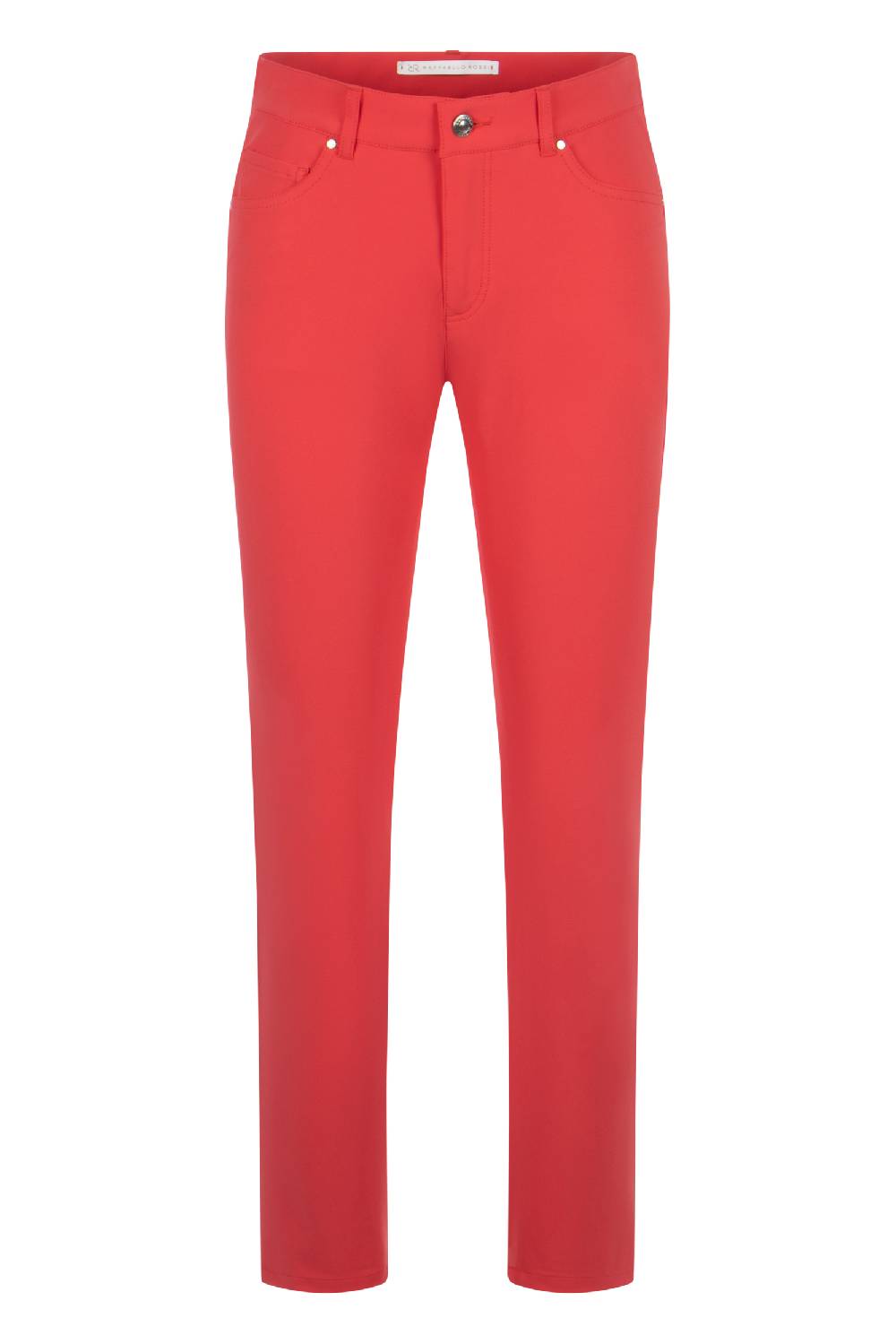 Raffaello Rossi 5-Pocket Slim Verkürzt -7/8 Low Waist Rot: SUZY