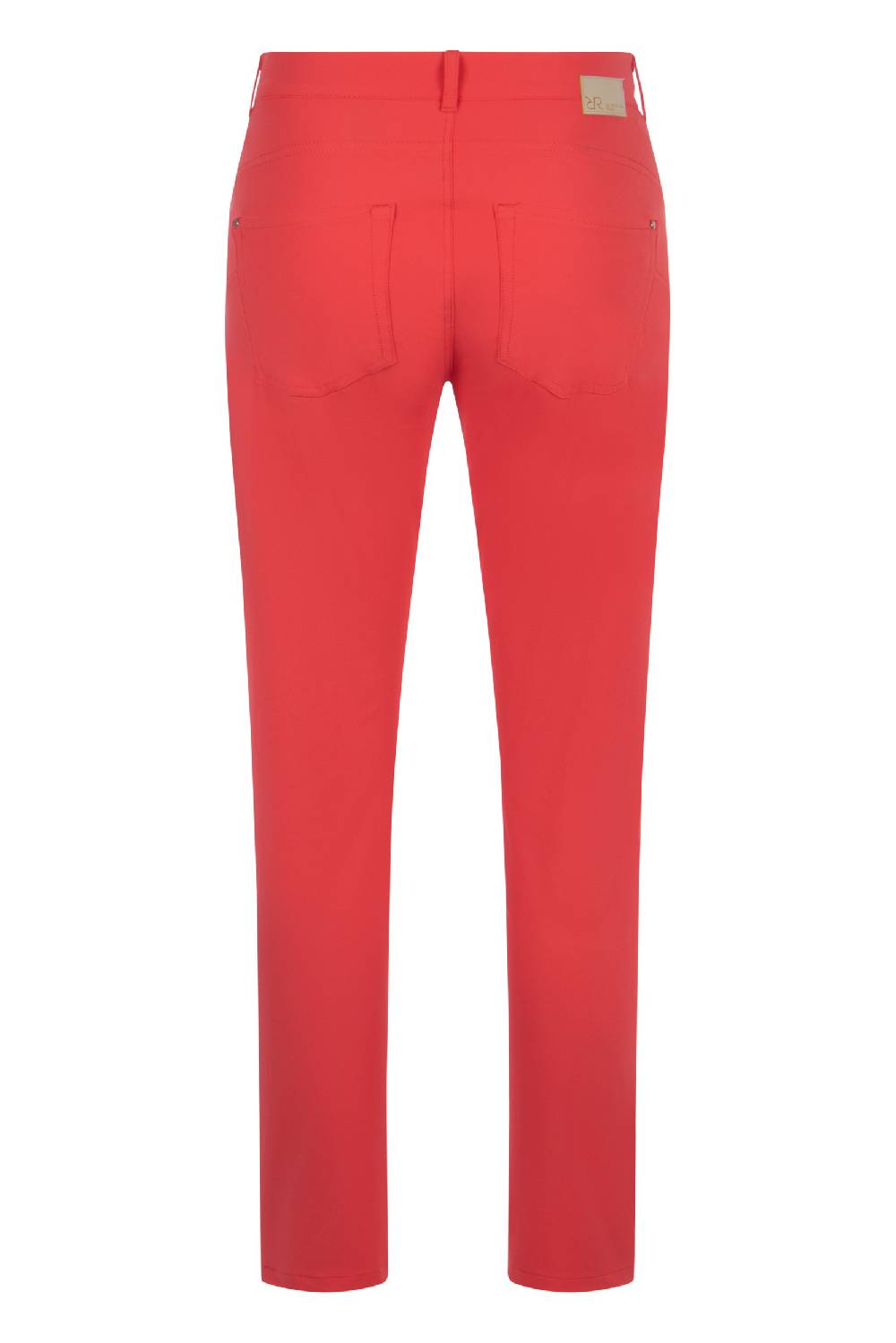 Raffaello Rossi 5-Pocket Slim Verkürzt -7/8 Low Waist Rot: SUZY
