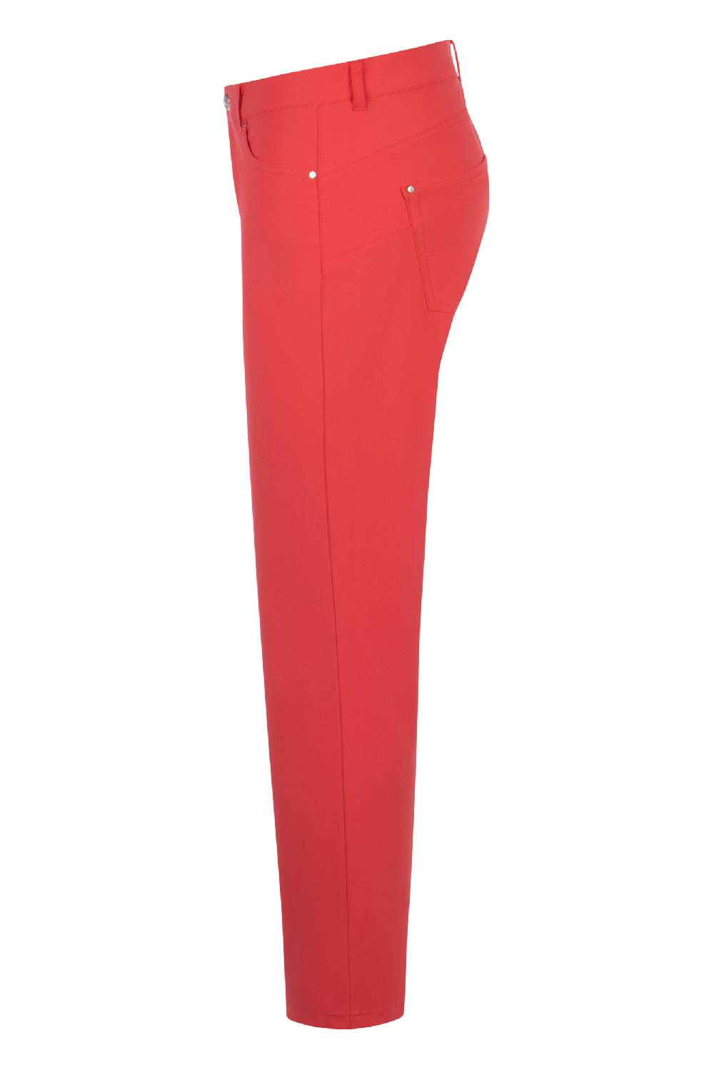 Raffaello Rossi 5-Pocket Slim Verkürzt -7/8 Low Waist Rot: SUZY
