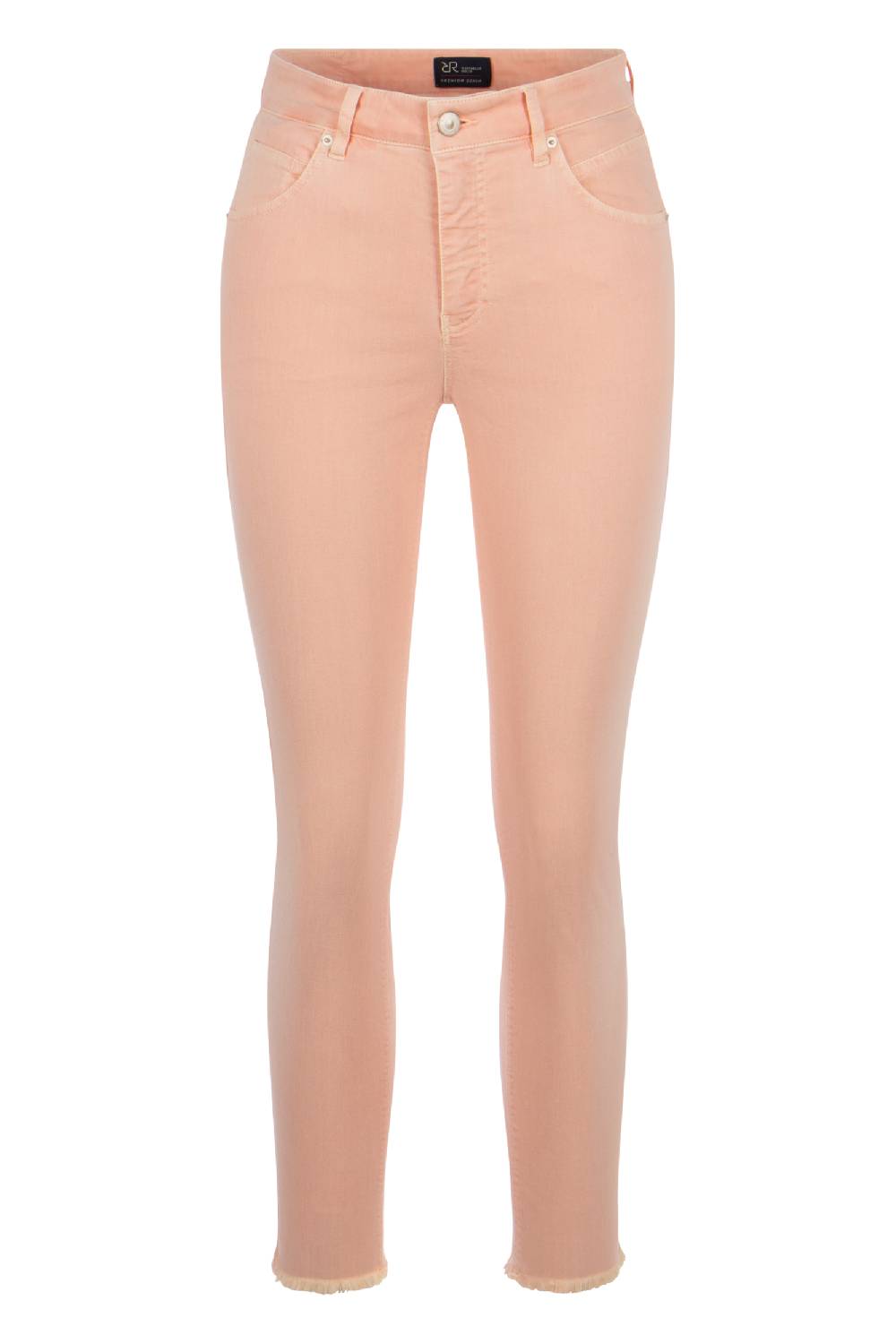 Raffaello Rossi 5-Pocket Slim Verkürzt -7/8 Mid Waist Rot: AMAL 7/8