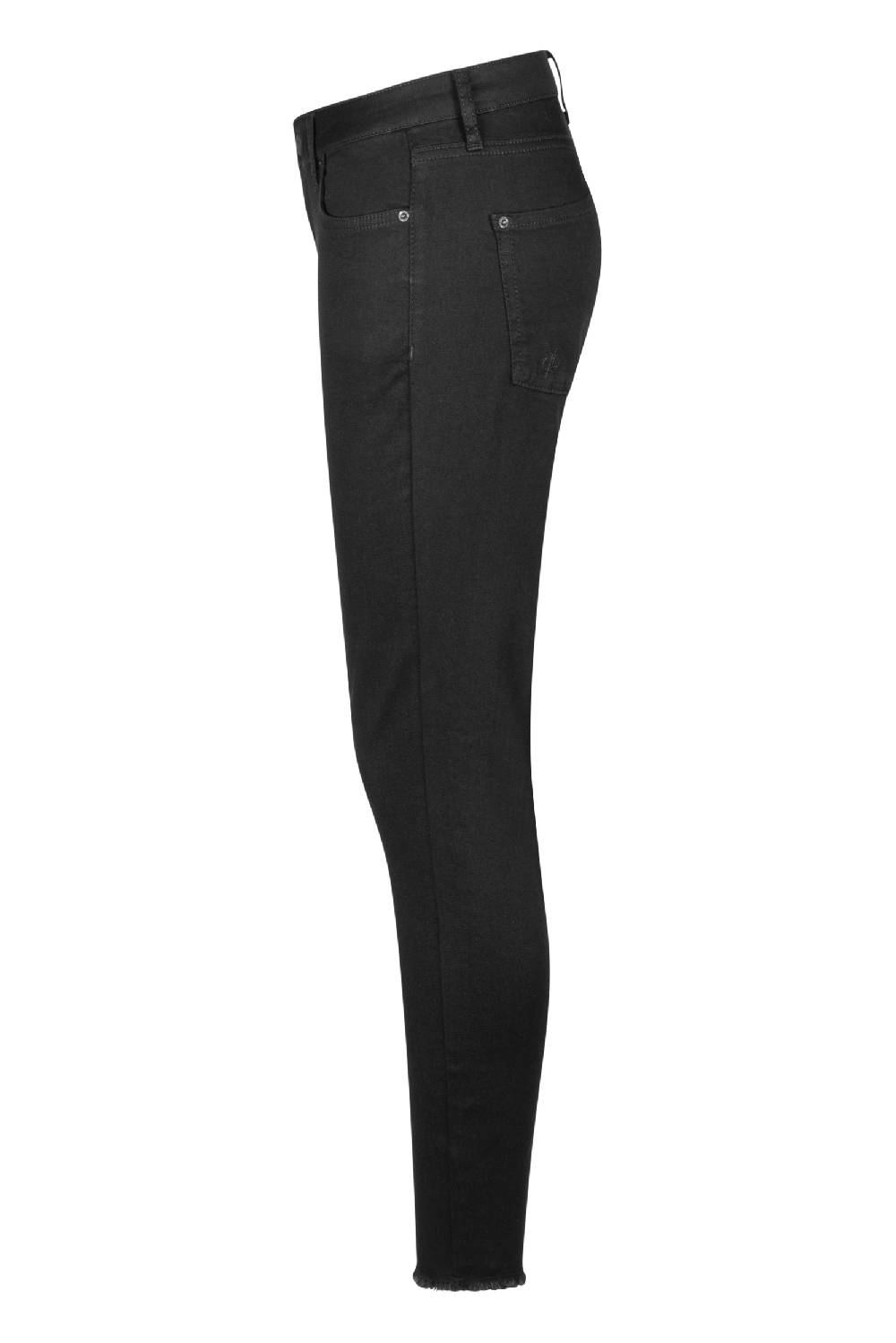 Raffaello Rossi 5-Pocket Slim Verkürzt -7/8 Mid Waist Schwarz: JANE