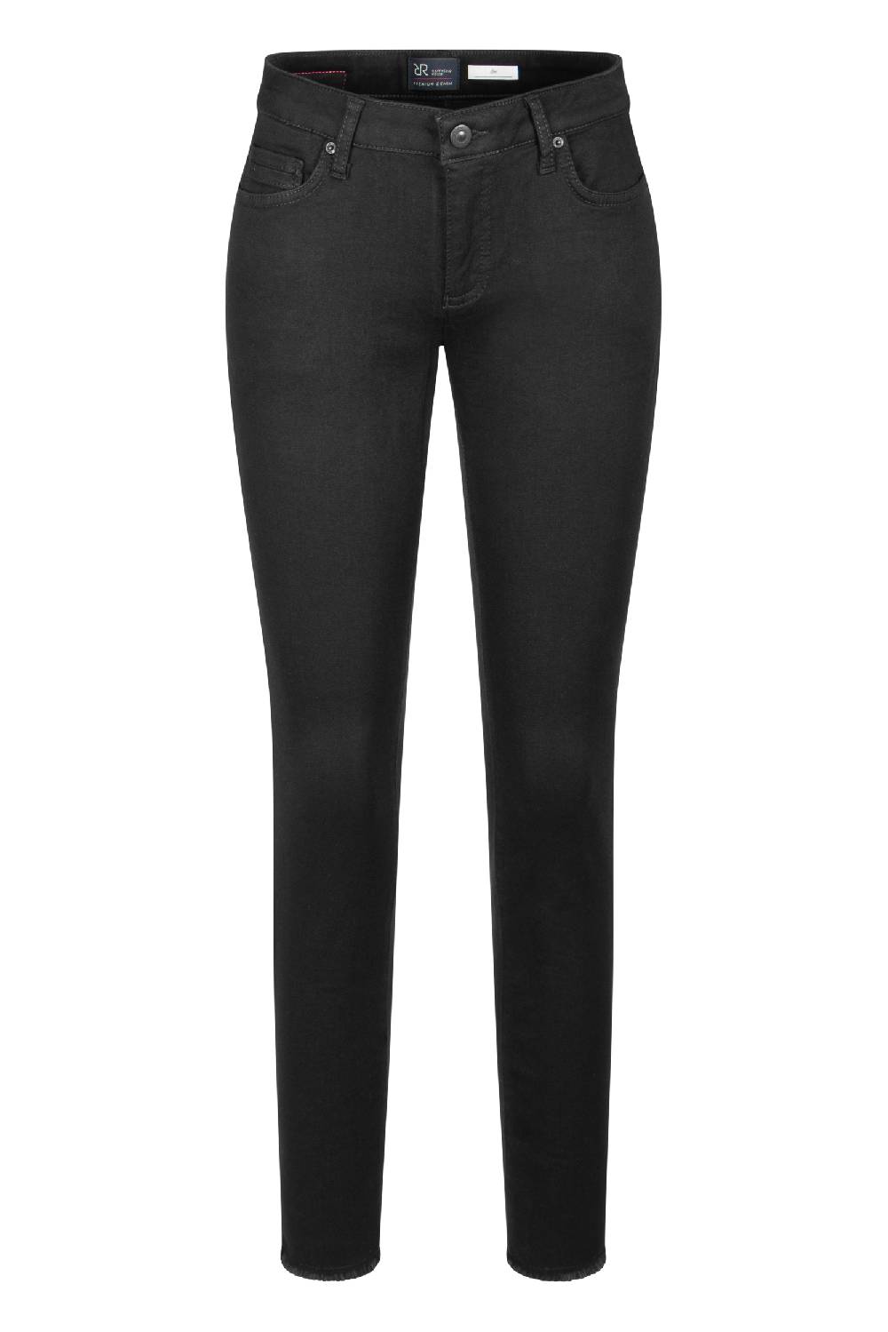 Raffaello Rossi 5-Pocket Slim verkürzt -7/8 Mid Waist schwarz: JANE