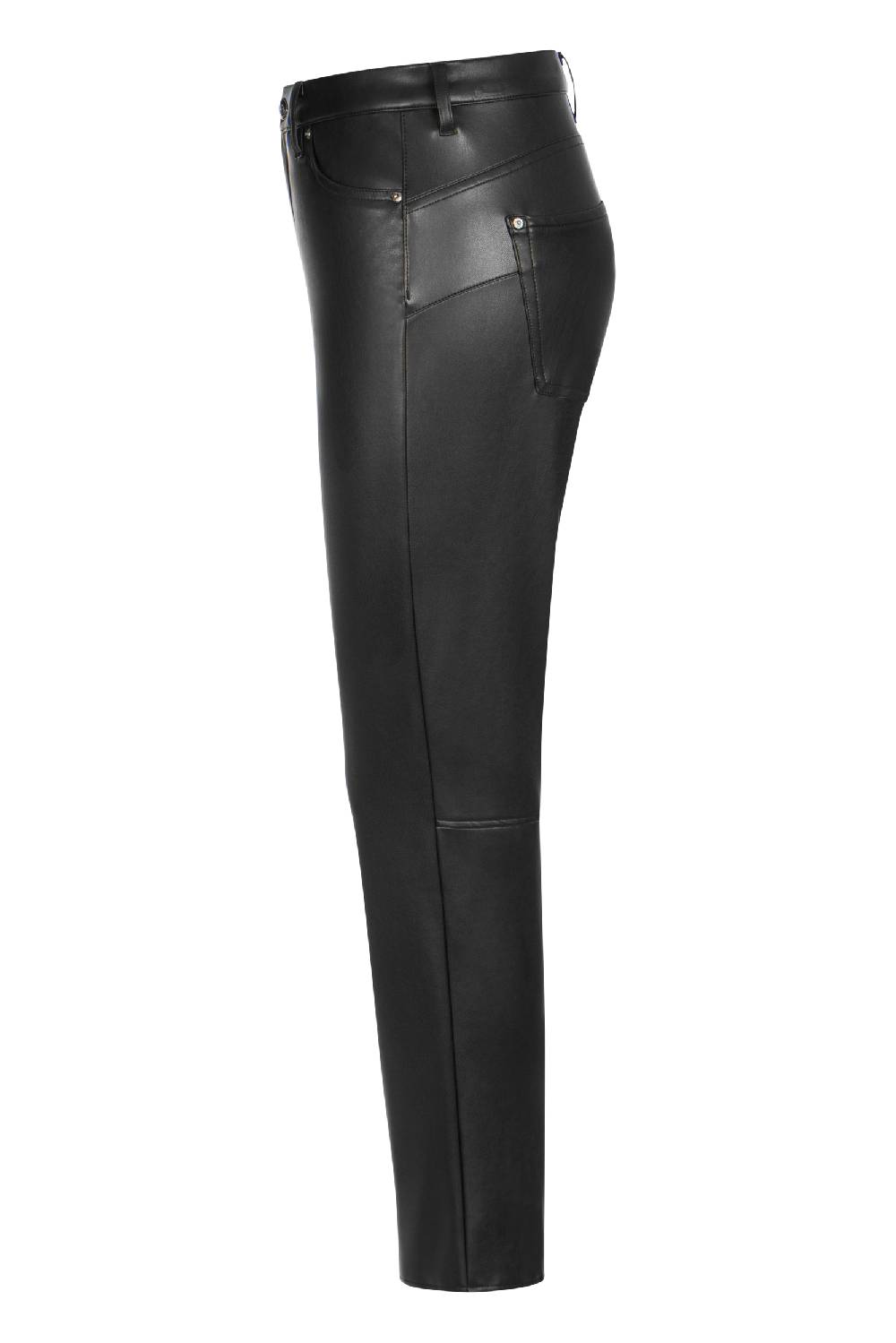Raffaello Rossi 5-Pocket Slim Verkürzt -7/8 Mid Waist Schwarz: KASIA 7/8