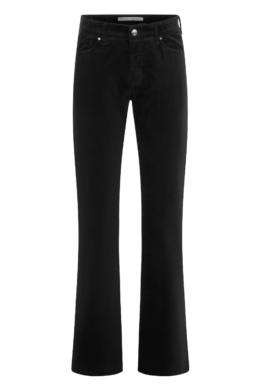Raffaello Rossi Bootcut Slim lang Mid Waist schwarz: VIC FLARED