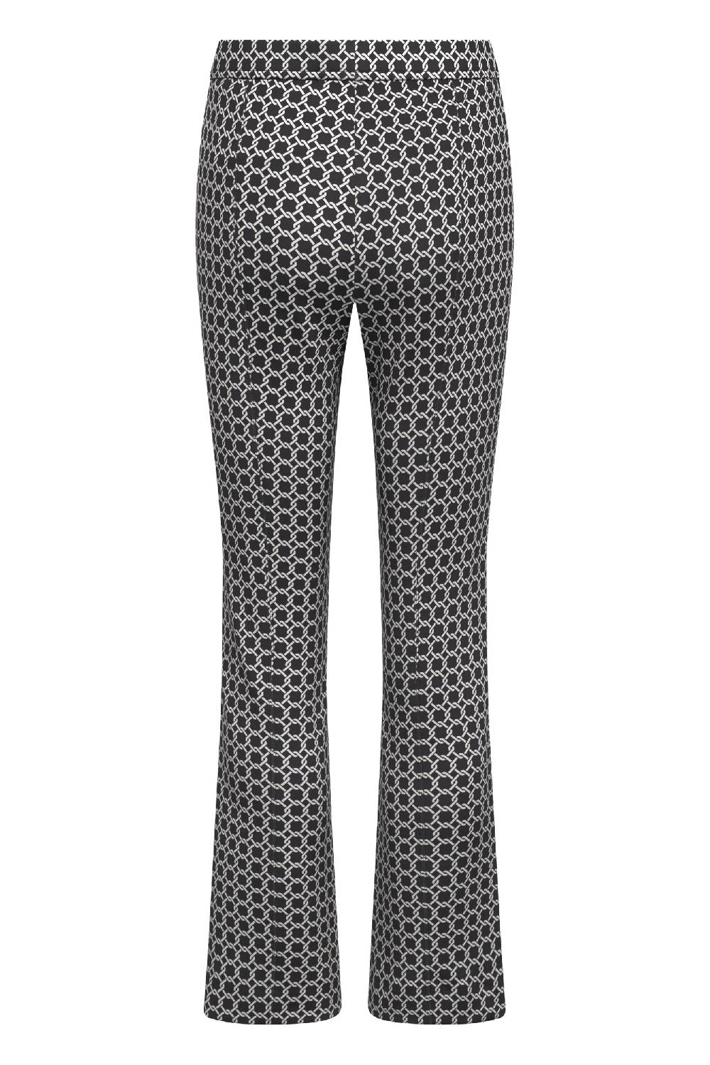 Raffaello Rossi Bootcut Slim Verkürzt -7/8 Mid Waist Gemustert: MACY 7/8