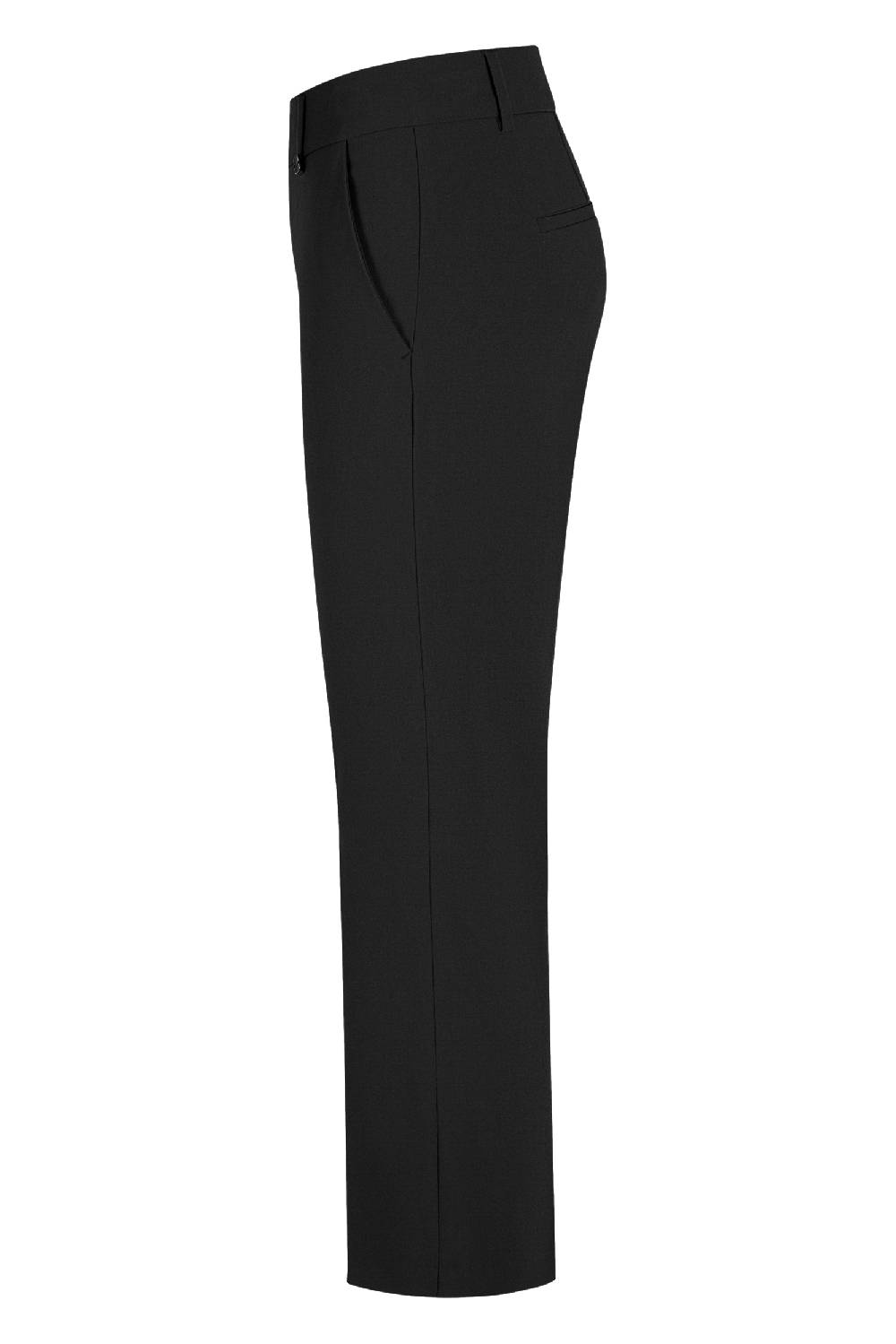 Raffaello Rossi Bootcut Slim Verkürzt -7/8 Mid Waist Schwarz: DORA CROP. 7/8