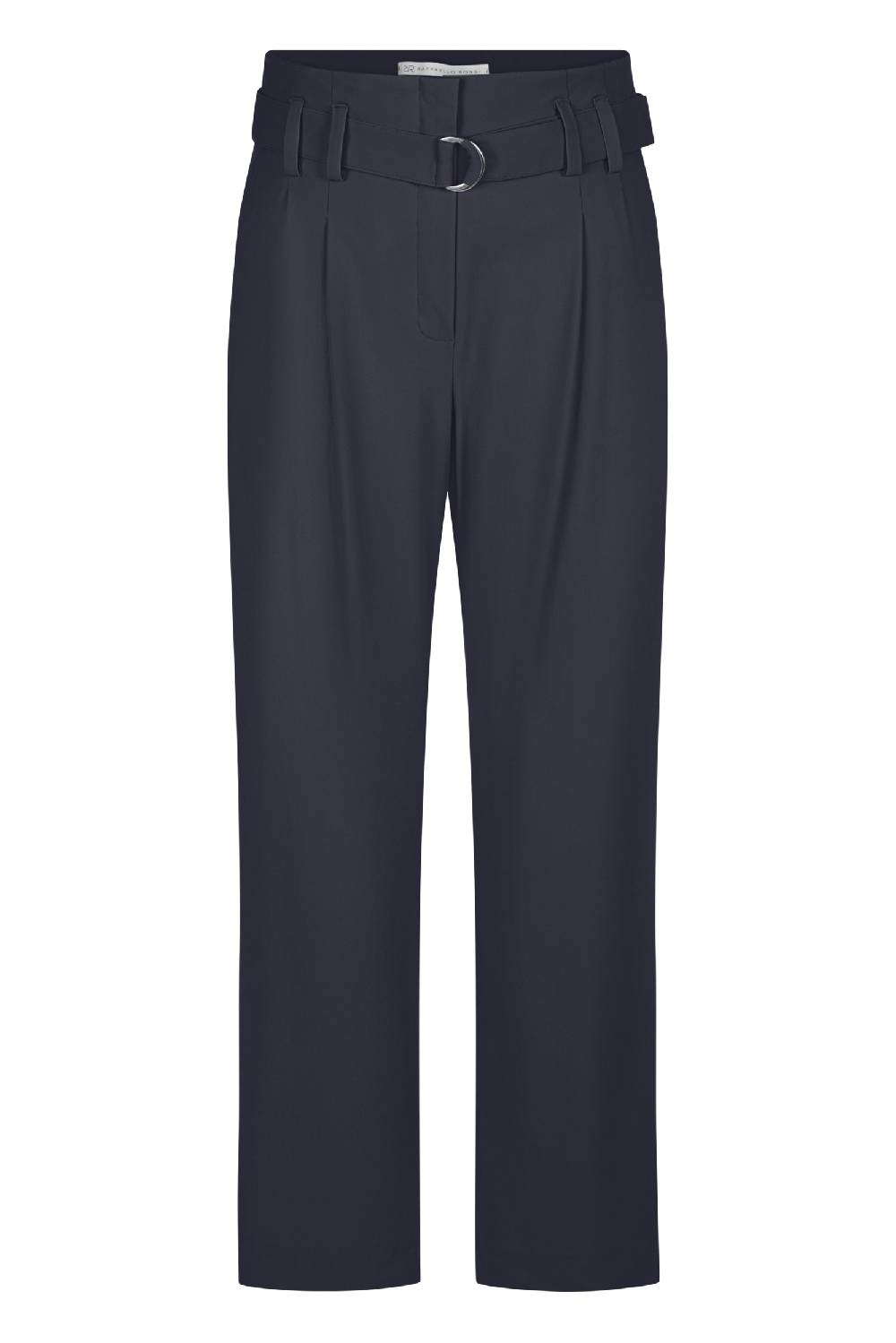 Raffaello Rossi Bundfaltenhose Relaxed Verkürzt -7/8 Mid Waist Blau: NICOLE 7/8