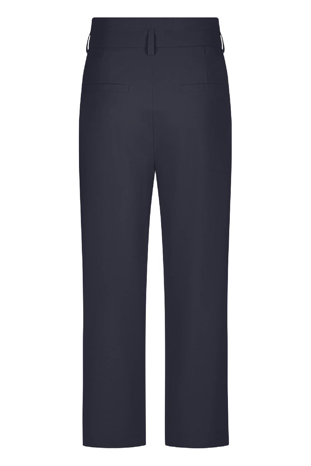 Raffaello Rossi Bundfaltenhose Relaxed Verkürzt -7/8 Mid Waist Blau: NICOLE 7/8