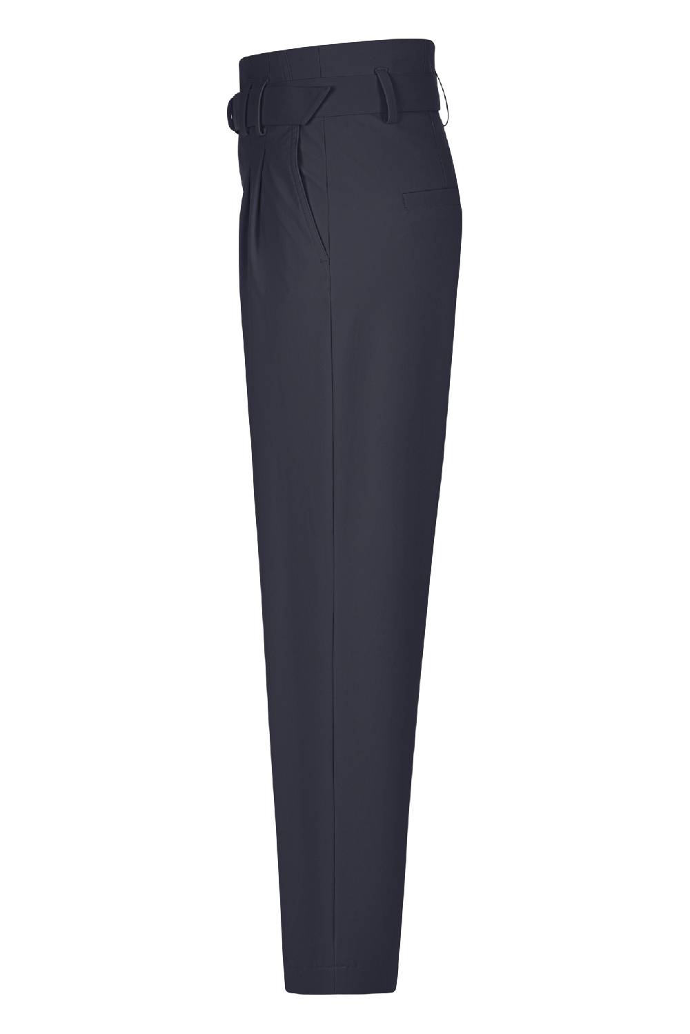 Raffaello Rossi Bundfaltenhose Relaxed Verkürzt -7/8 Mid Waist Blau: NICOLE 7/8