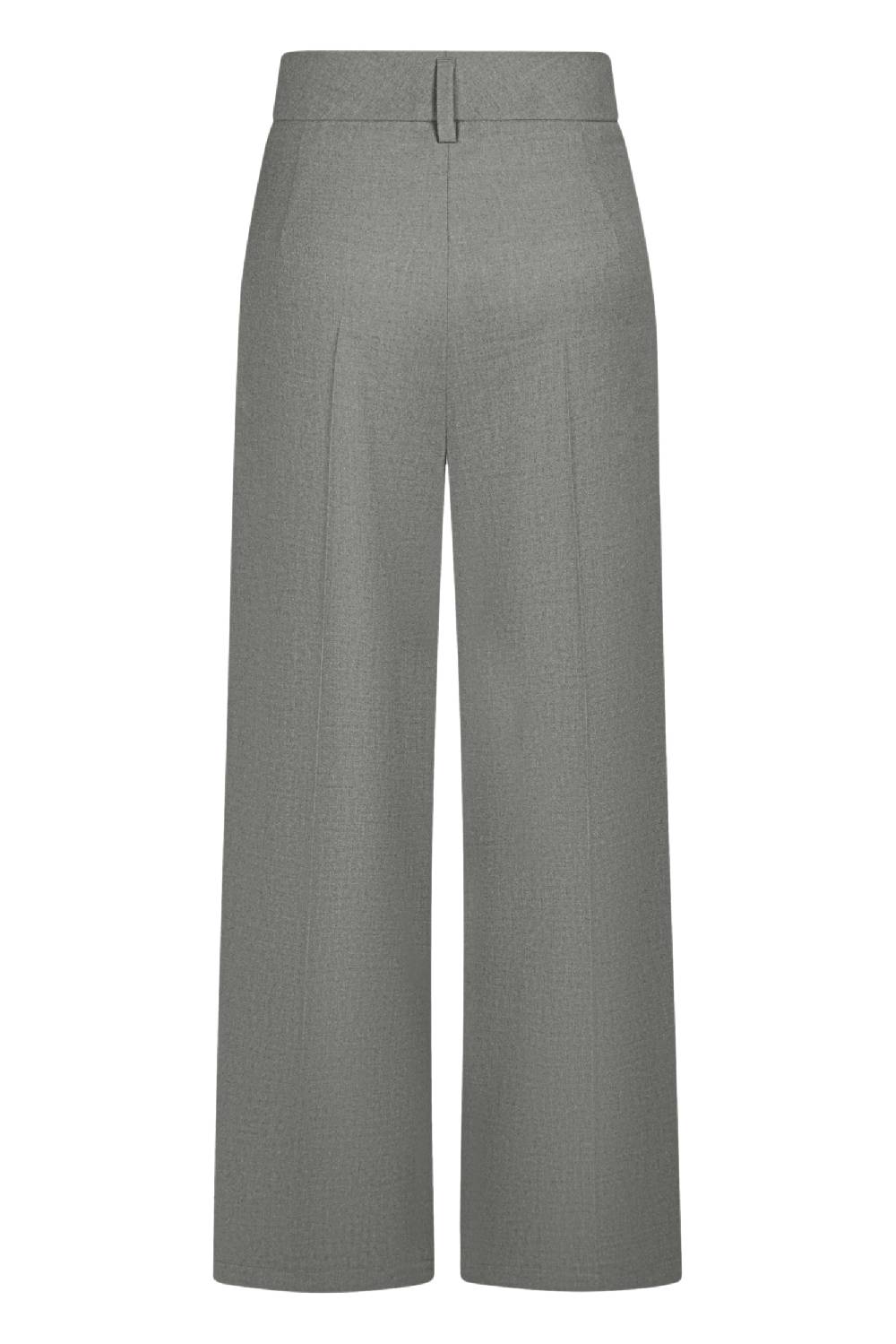 Raffaello Rossi Bundfaltenhose Wide Leg Lang High Waist Grau: MAYLA