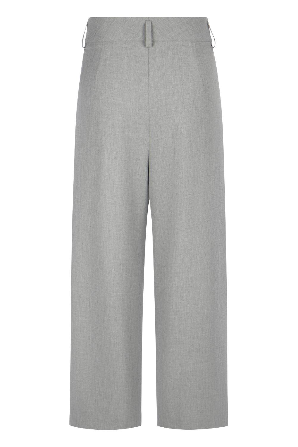 Raffaello Rossi Bundfaltenhose Wide Leg Lang High Waist Grau: MAYLA