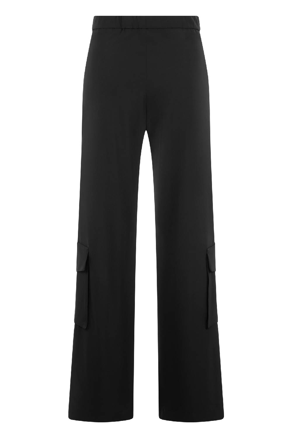 Raffaello Rossi Cargo Wide Leg Lang High Waist Schwarz: ALMA