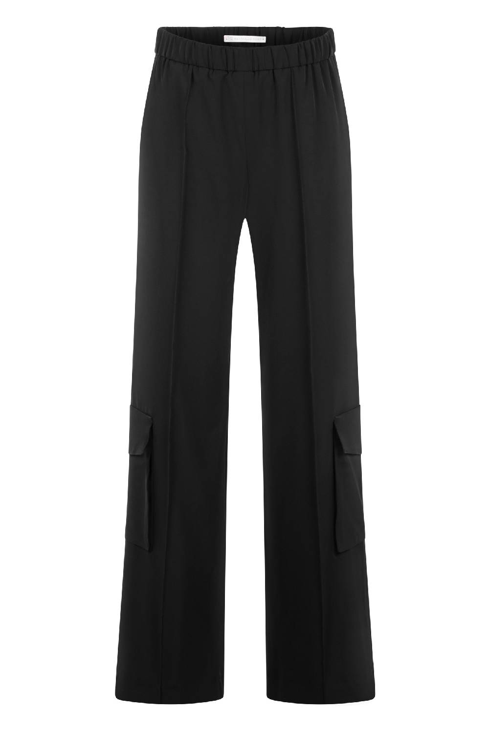 Raffaello Rossi Cargo Wide Leg lang High Waist schwarz: ALMA