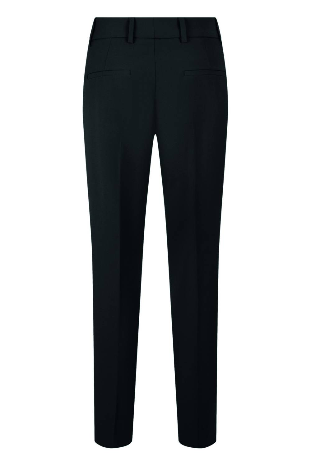 Raffaello Rossi Chino Slim Lang Mid Waist Schwarz: DORA O