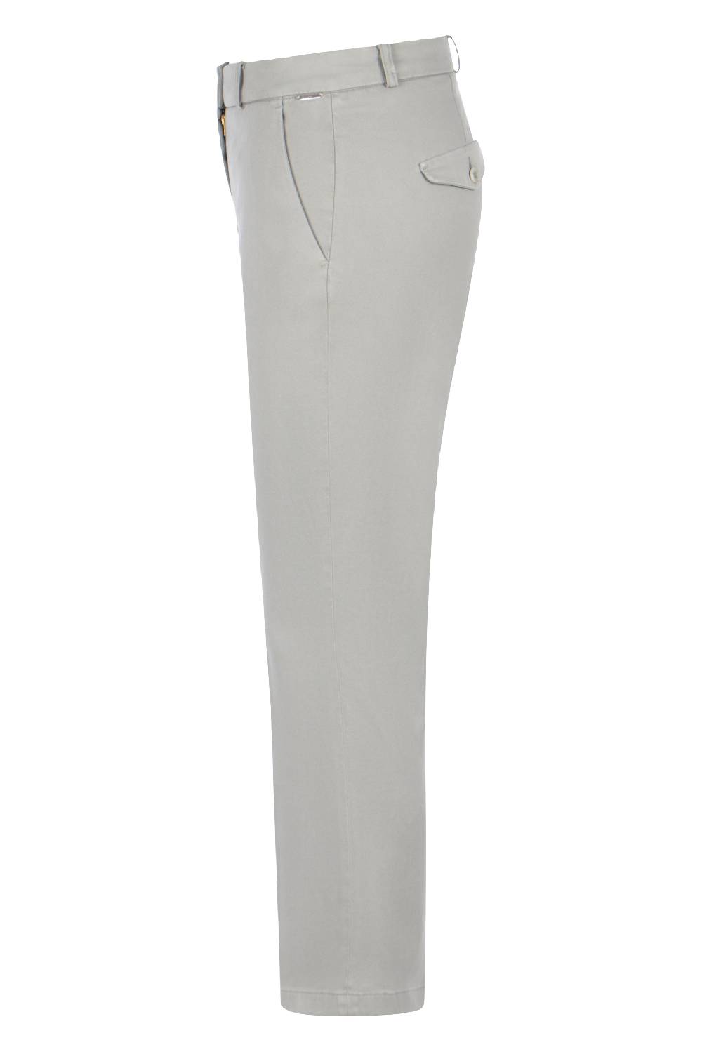 Raffaello Rossi Chino Slim Verkürzt -7/8 Mid Waist Grau: DORAIN 7/8