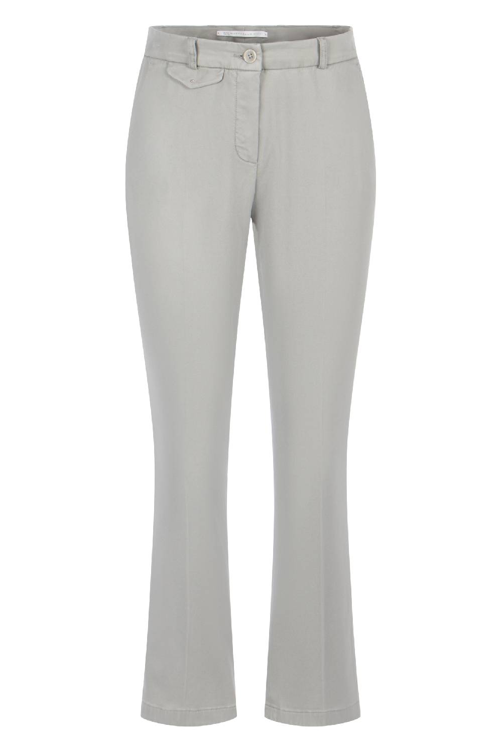 Raffaello Rossi Chino Slim verkürzt -7/8 Mid Waist grau: DORAIN 7/8
