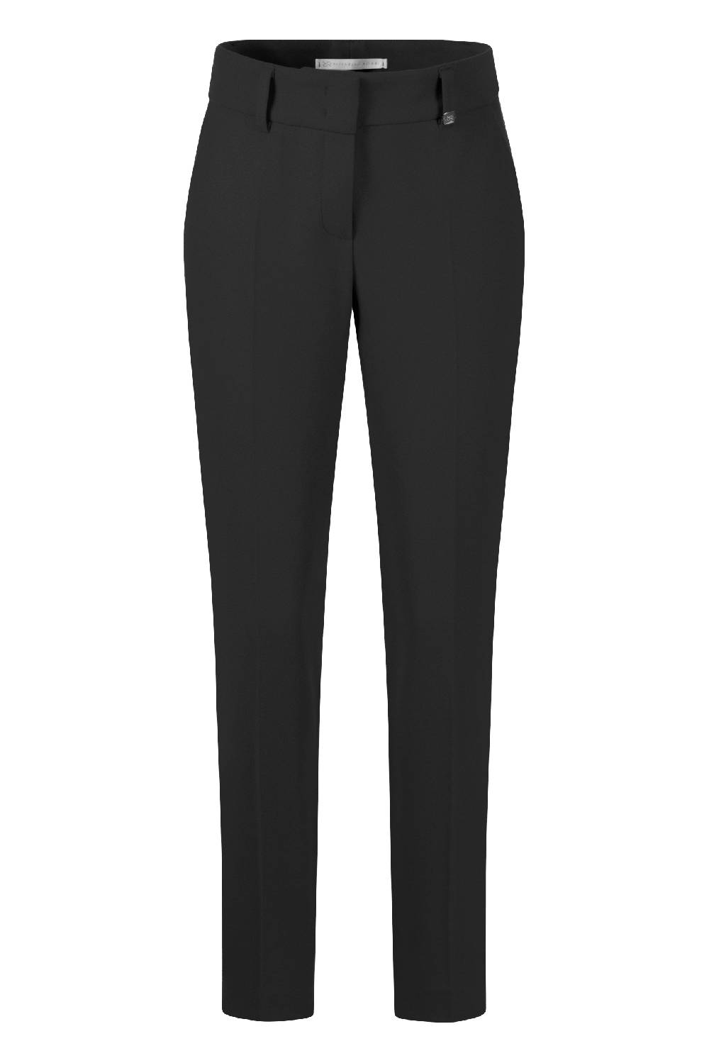 Raffaello Rossi Chino Straight lang Mid Waist schwarz: DORA O