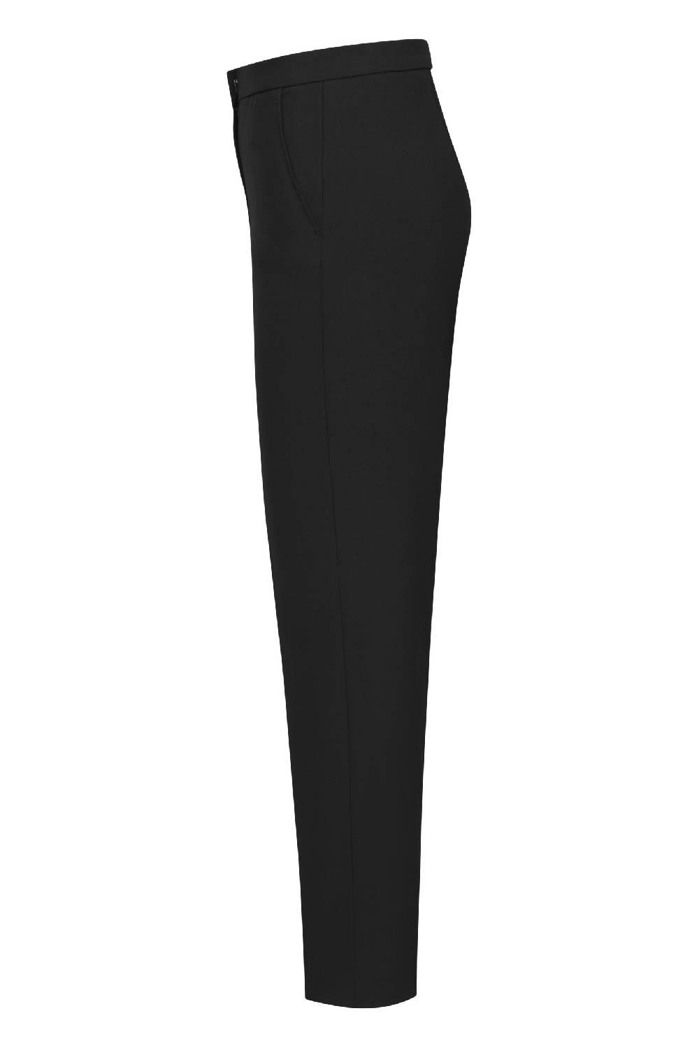 Raffaello Rossi Cigarette Slim Lang Mid Waist Schwarz: DORO