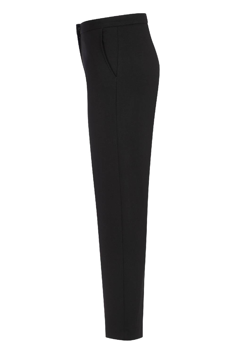 Raffaello Rossi Cigarette Slim Lang Mid Waist Schwarz: DORO