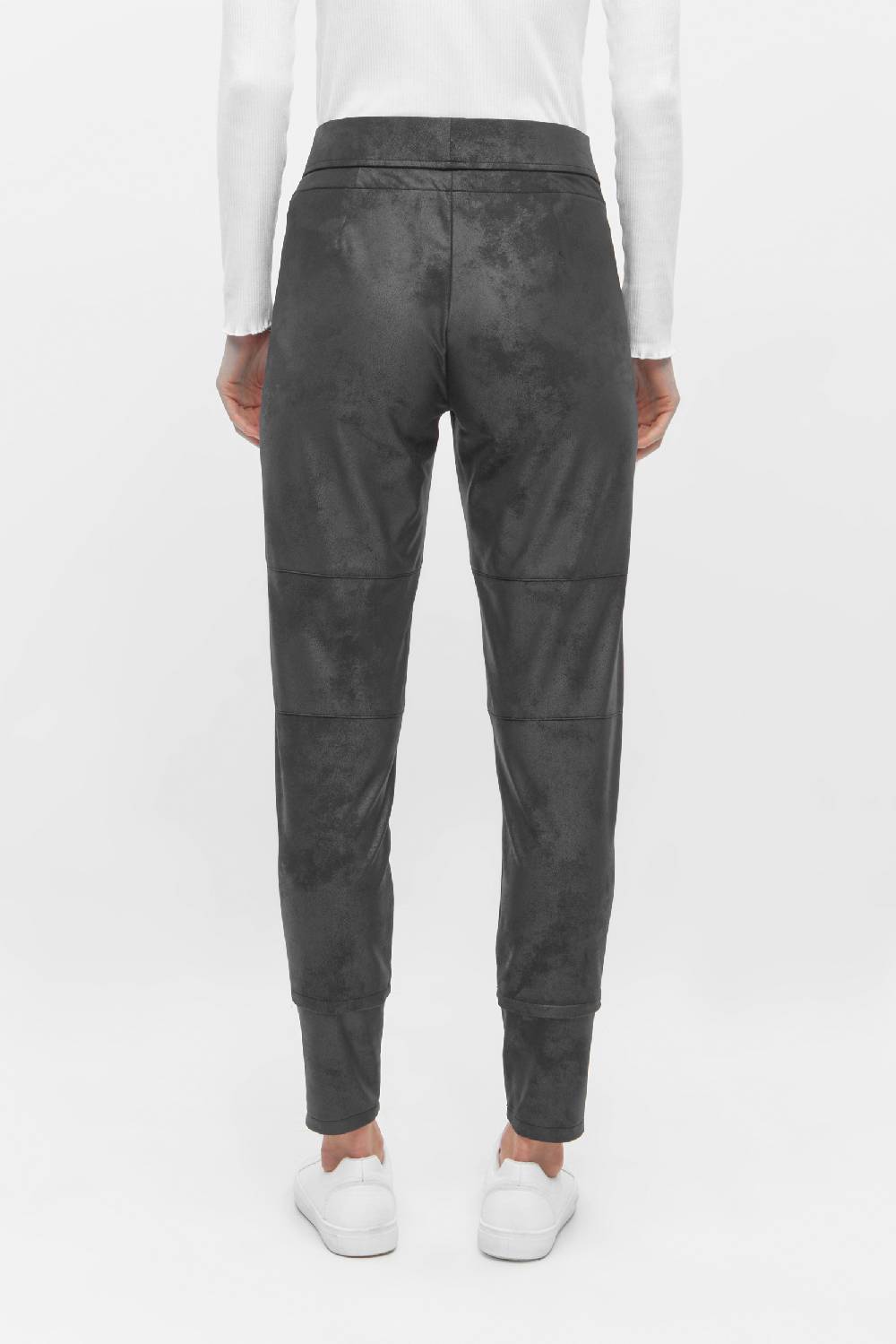 Raffaello Rossi Joggpant Relaxed Lang Mid Waist Schwarz: CANDY
