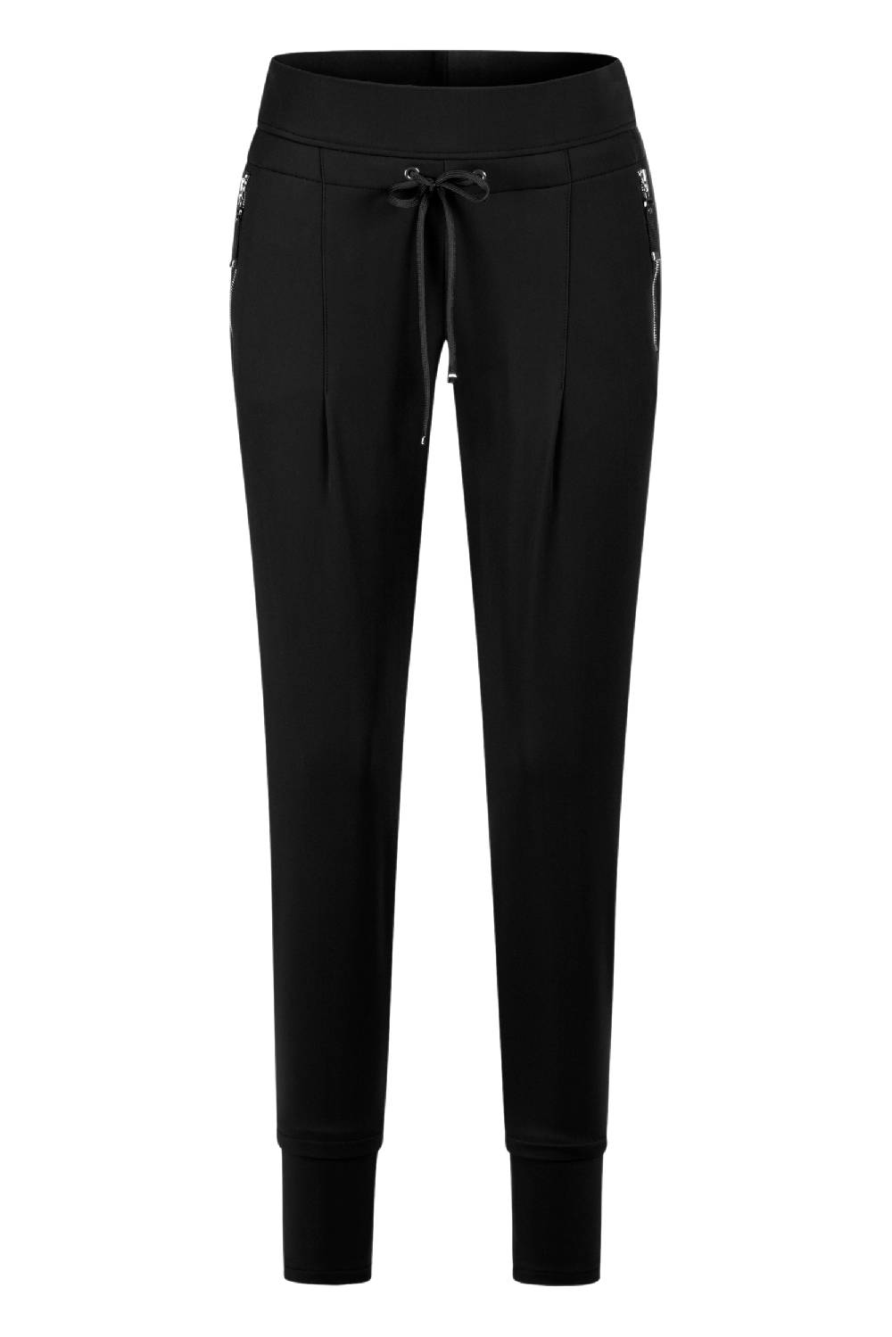 Raffaello Rossi Joggpant Relaxed lang Mid Waist schwarz: CANDY O