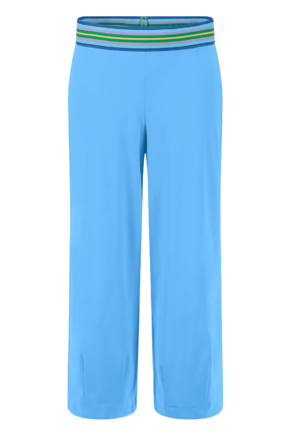 Raffaello Rossi Joggpant Relaxed Verkürzt -6/8 Mid Waist Blau: SALLY 6/8 RIBBON